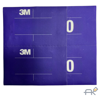 Гибкие абразивные листы 3М P600 140мм х 173мм. 25шт.уп. (34339)